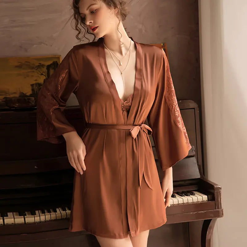 Silk Pajama Sets with Elegance
